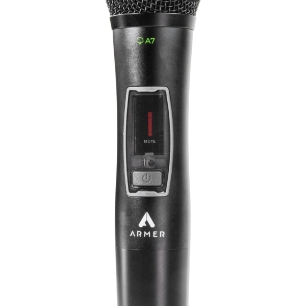 Kit com 8 Microfones sem Fio Profissional Bastão + Receptor Armer AX OCTA ( Recarregável ) - Imagem 12