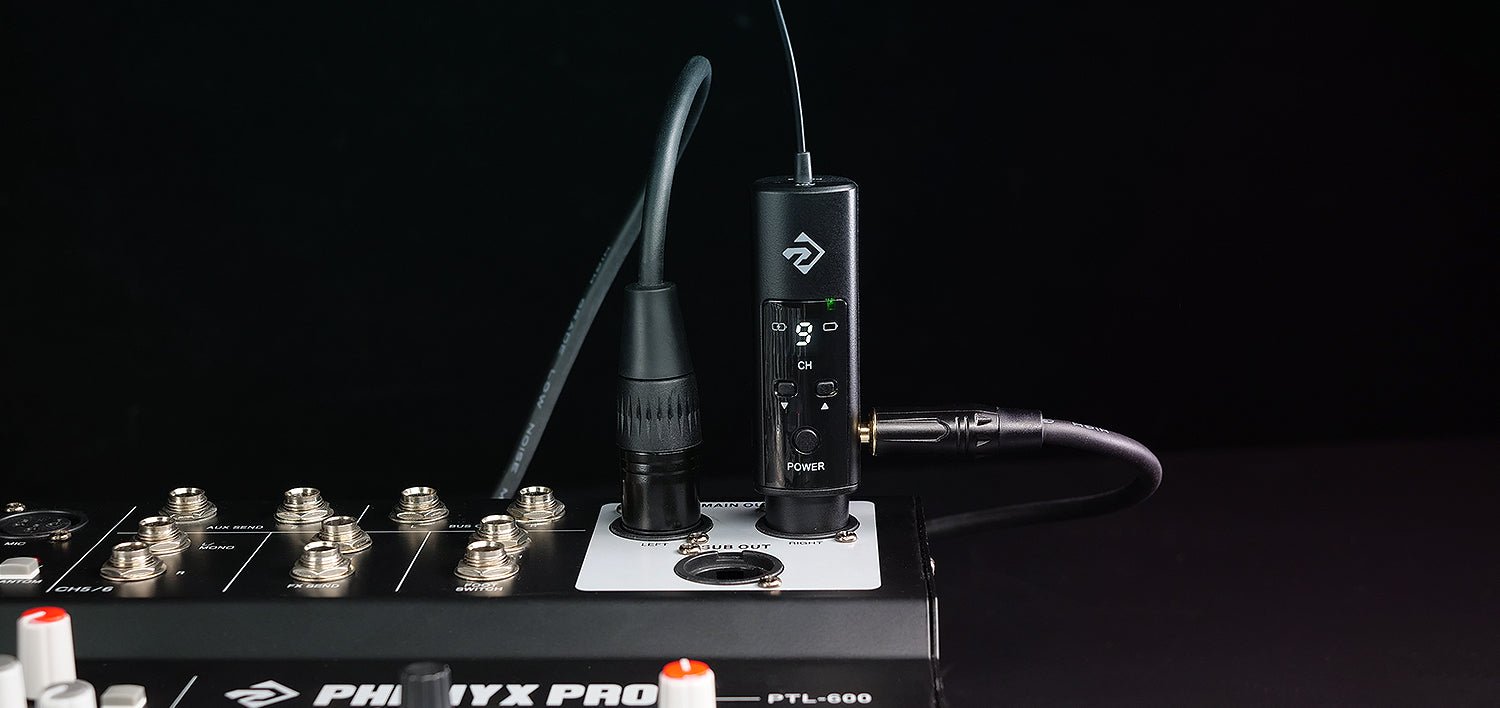 PDP-M — Sistema Portátil de Monitor In-Ear Estéreo UHF com 16 Frequências - Imagem 2