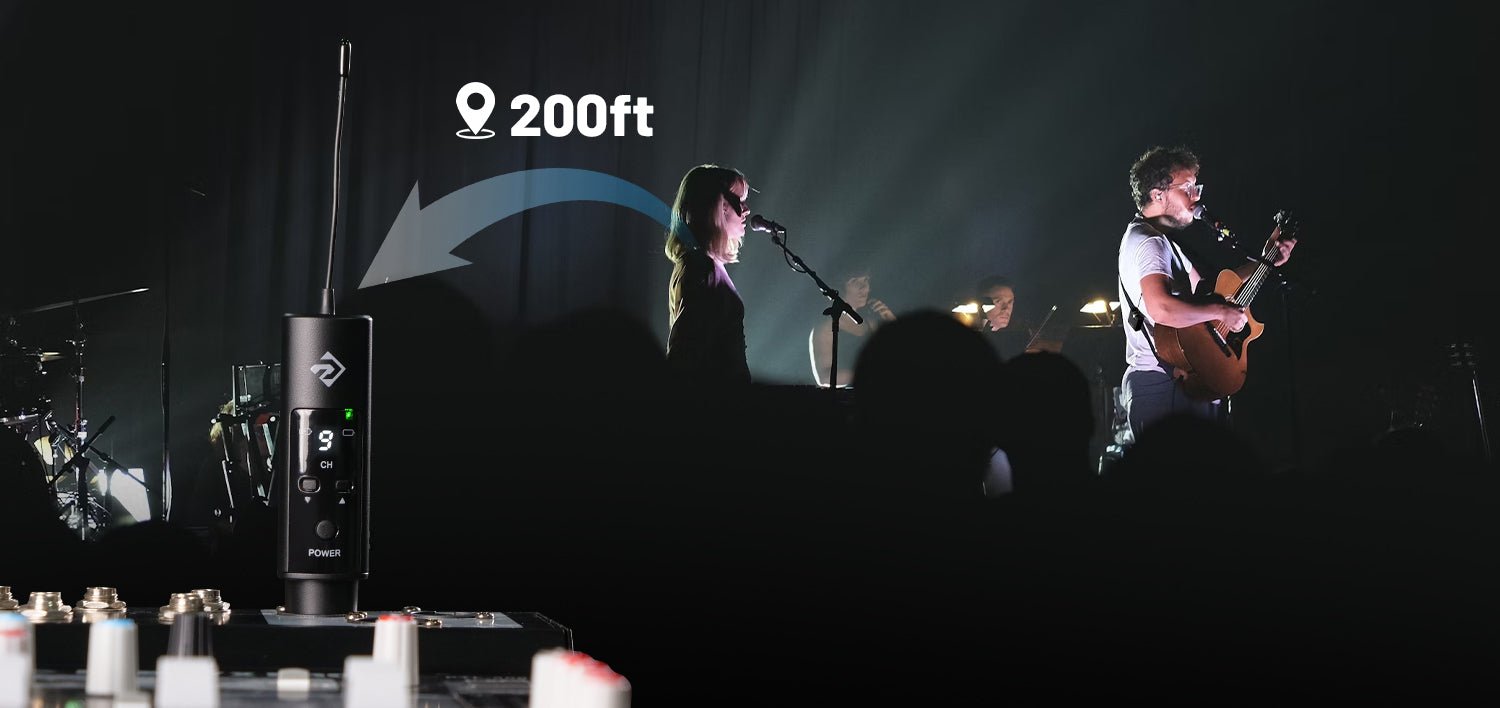 PDP-M — Sistema Portátil de Monitor In-Ear Estéreo UHF com 16 Frequências - Imagem 10