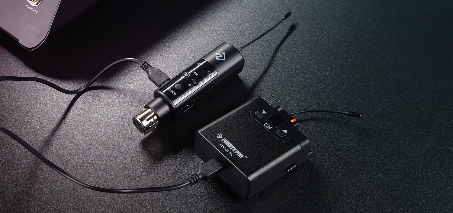 PDP-M — Sistema Portátil de Monitor In-Ear Estéreo UHF com 16 Frequências - Imagem 8