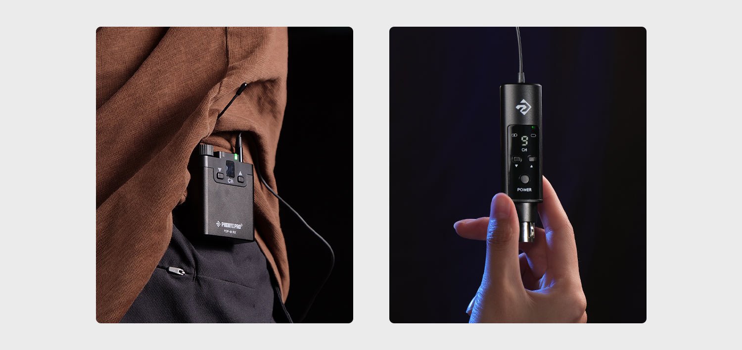 PDP-M — Sistema Portátil de Monitor In-Ear Estéreo UHF com 16 Frequências - Imagem 9