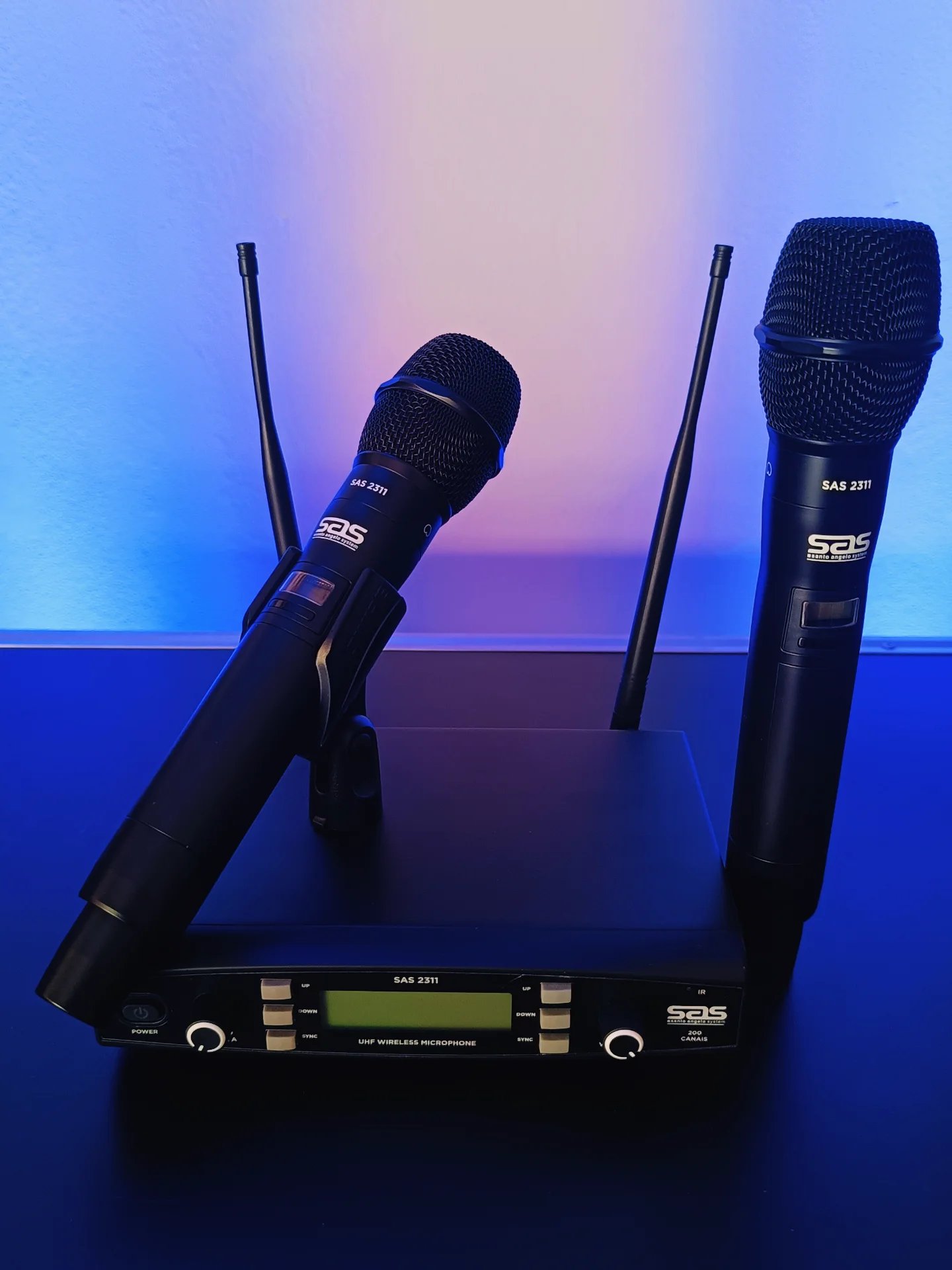 Microfone Sem Fio de Mão Duplo 200 Canais 2311 SAS / Santo Ângelo - Imagem 26