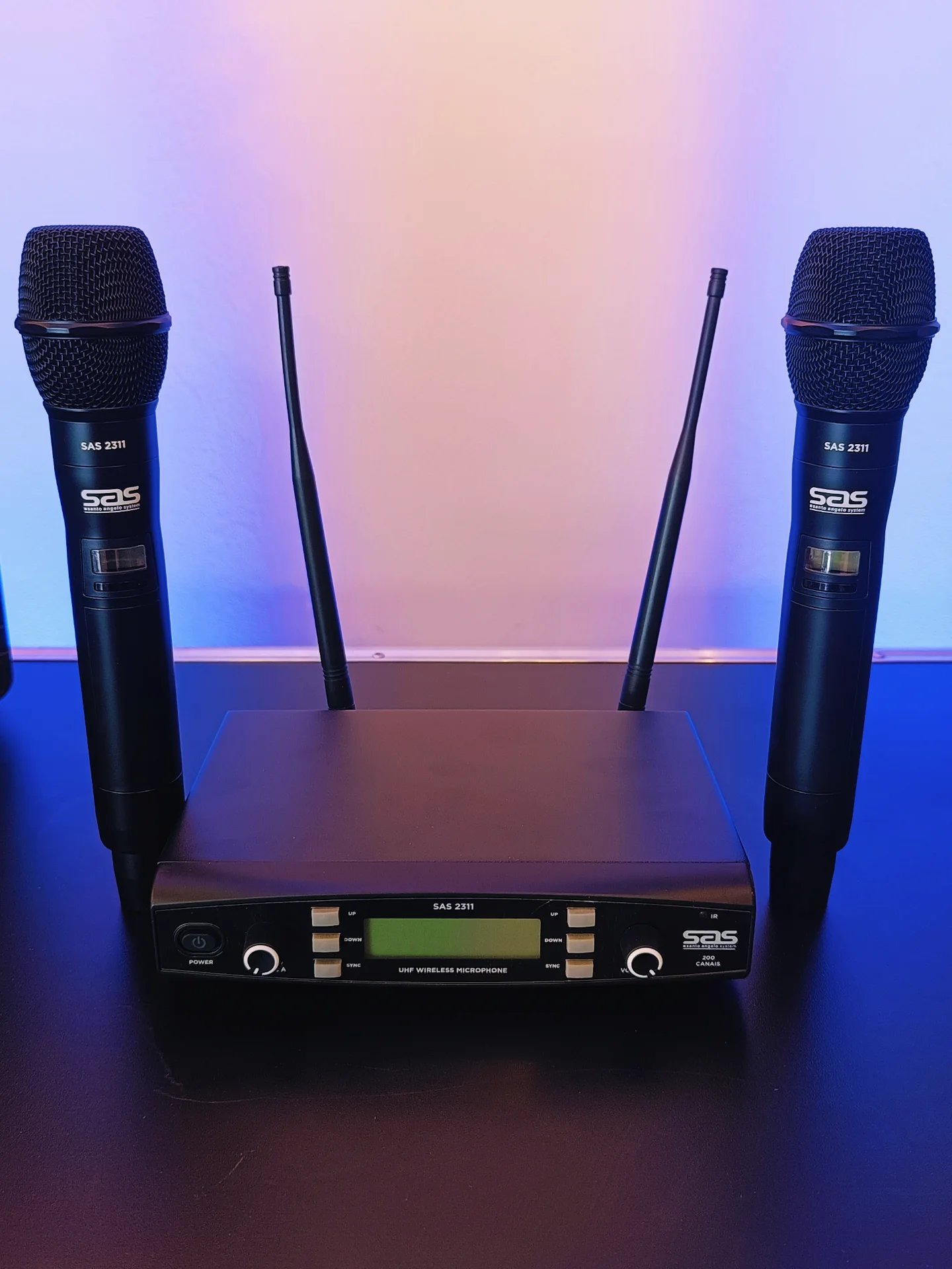 Microfone Sem Fio de Mão Duplo 200 Canais 2311 SAS / Santo Ângelo - Imagem 20