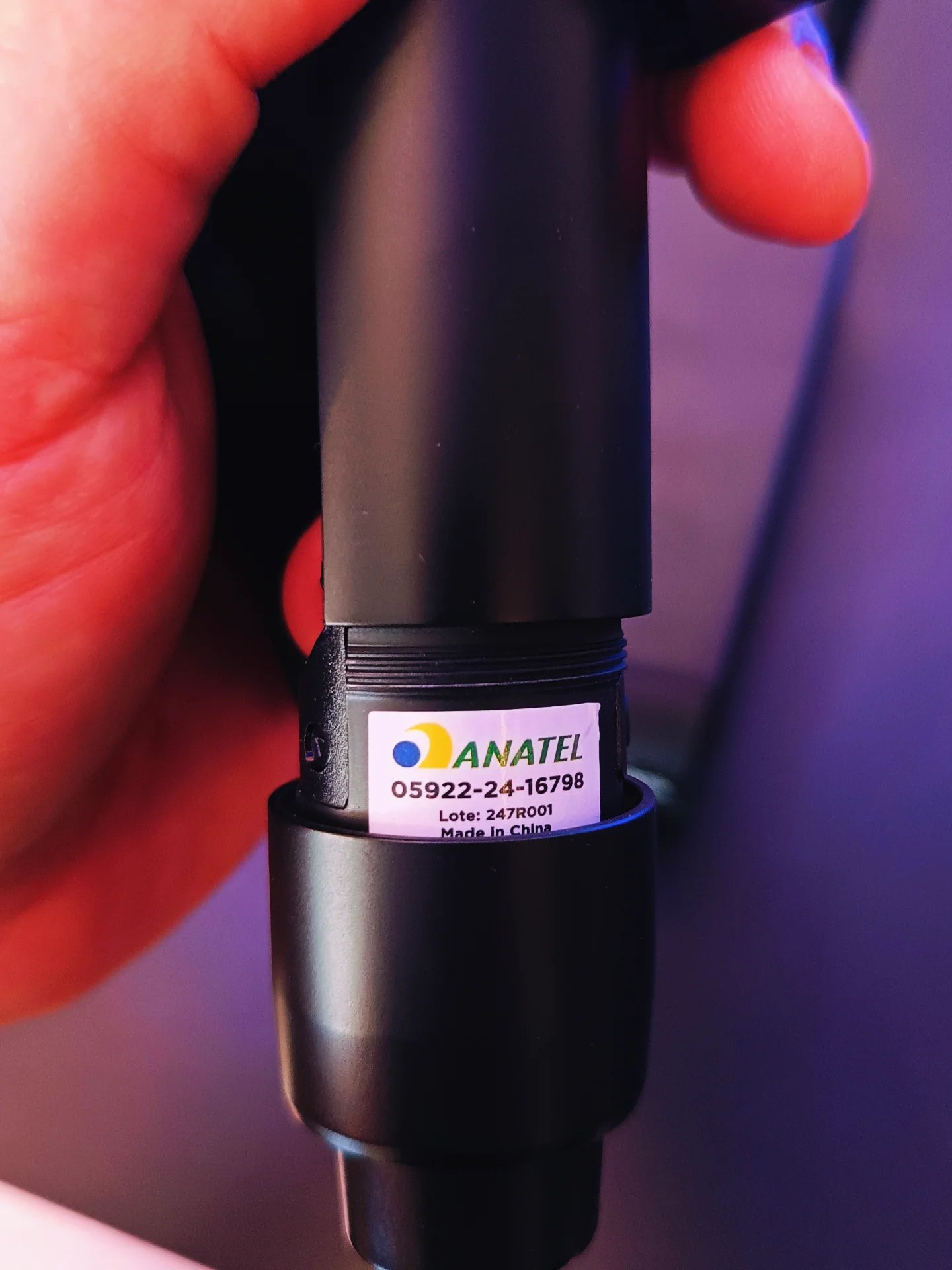 Microfone Sem Fio de Mão Duplo 200 Canais 2311 SAS / Santo Ângelo - Imagem 24