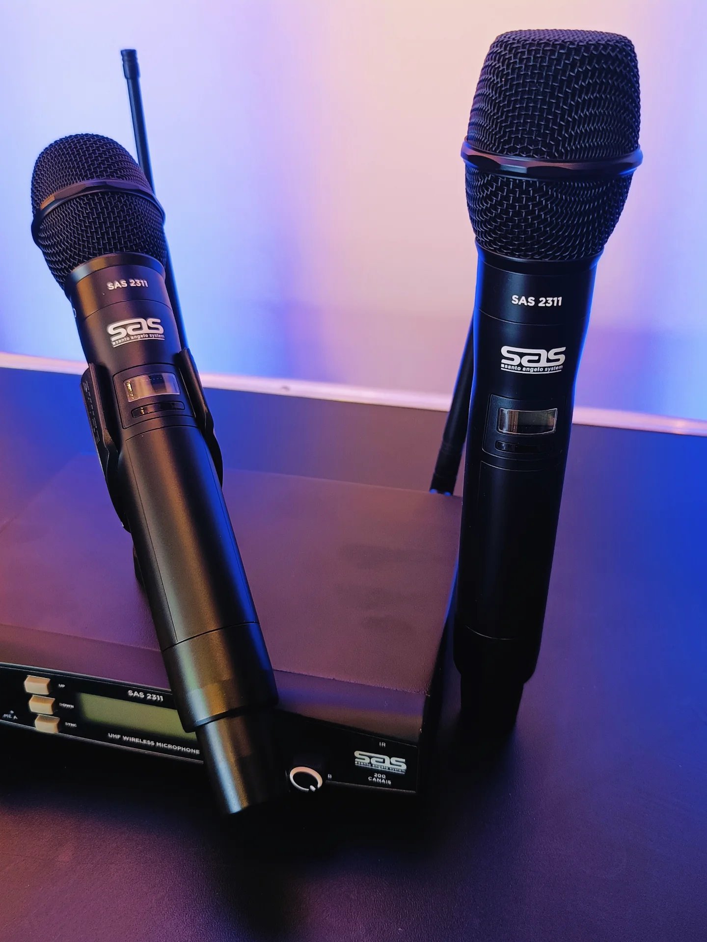 Microfone Sem Fio de Mão Duplo 200 Canais 2311 SAS / Santo Ângelo - Imagem 21