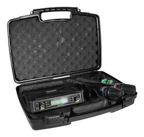 Sistema Microfone Sem Fio SKP UHF 600 PRO – Duplo, 300 Canais - Imagem 9