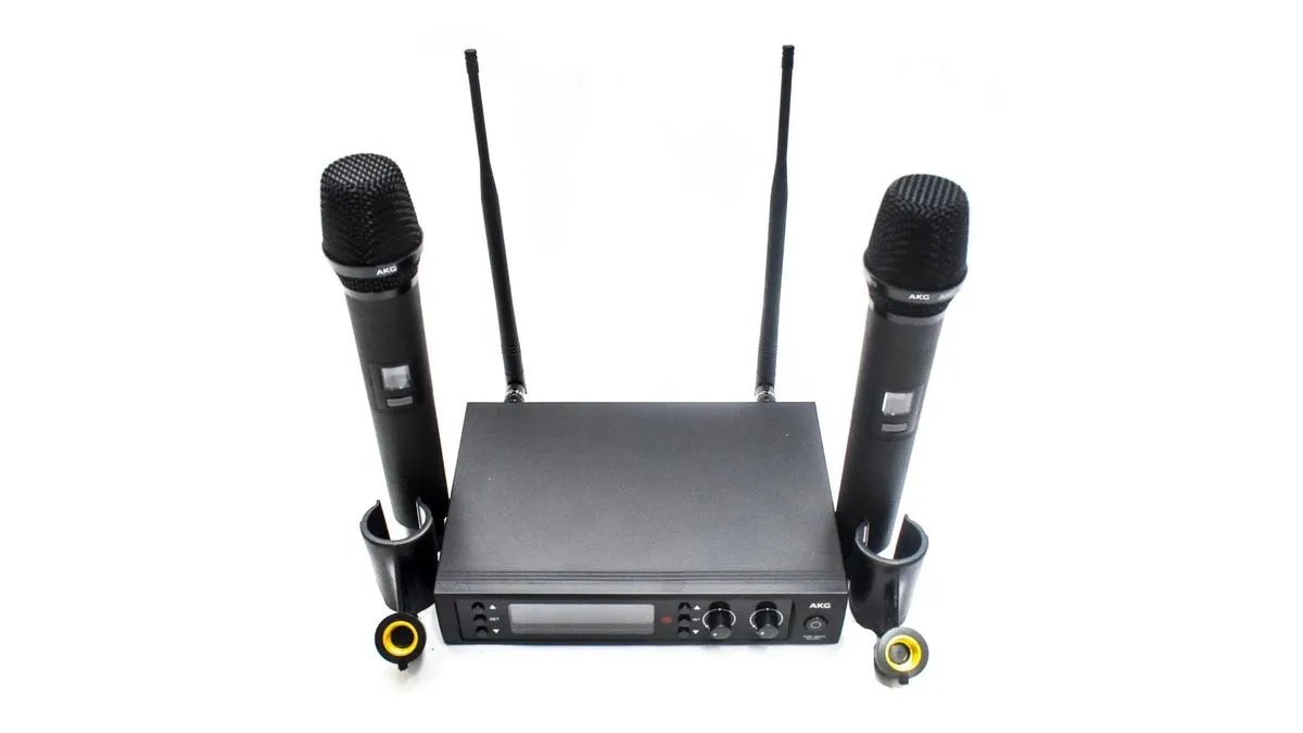 AKG WP300 Vocal Dual – Sistema de Microfone Sem Fio Profissional UHF - Imagem 5