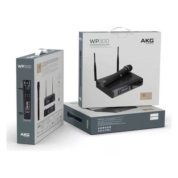 AKG WP300 Vocal – Sistema de Microfone Sem Fio Profissional UHF - Imagem 23