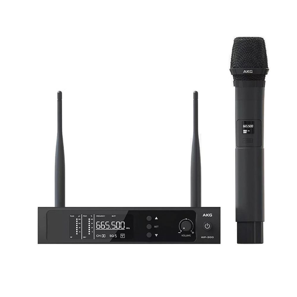 AKG WP300 Vocal – Sistema de Microfone Sem Fio Profissional UHF - Imagem 17