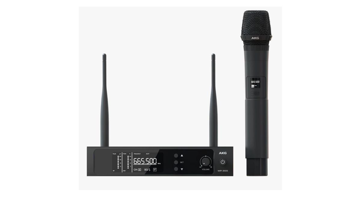 AKG WP300 Vocal – Sistema de Microfone Sem Fio Profissional UHF - Imagem 11