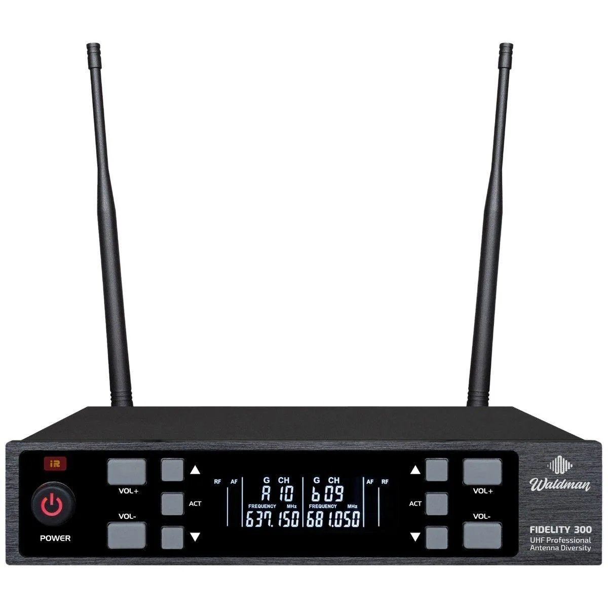 Microfone Bastão Duplo Sem Fio Waldman Fidelity 300 WFD-300 - Imagem 5