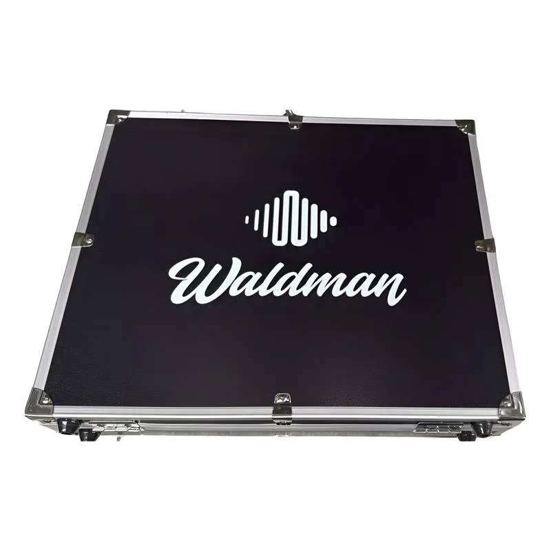 Microfone Bastão Duplo Sem Fio Waldman Fidelity 300 WFD-300 - Imagem 20