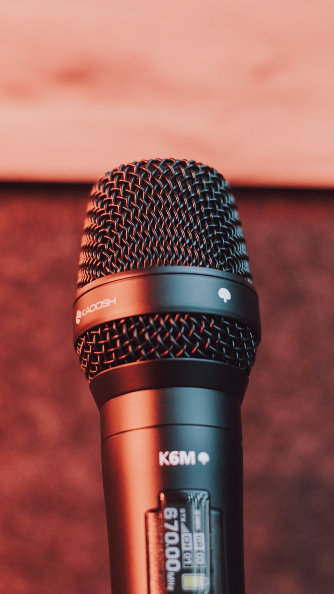 Microfone Sem Fio Digital 24bits Kadosh K621M ( aceita troca de cápsulas ) - Imagem 8