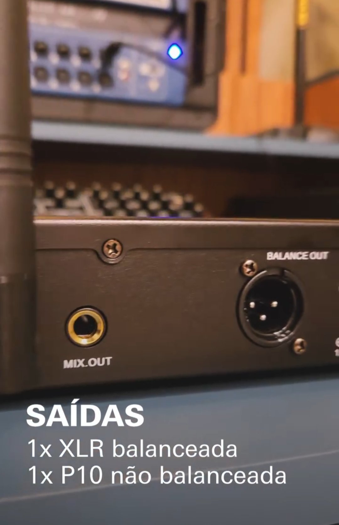 Microfone Sem Fio Digital 24bits Kadosh K621M ( aceita troca de cápsulas ) - Imagem 13