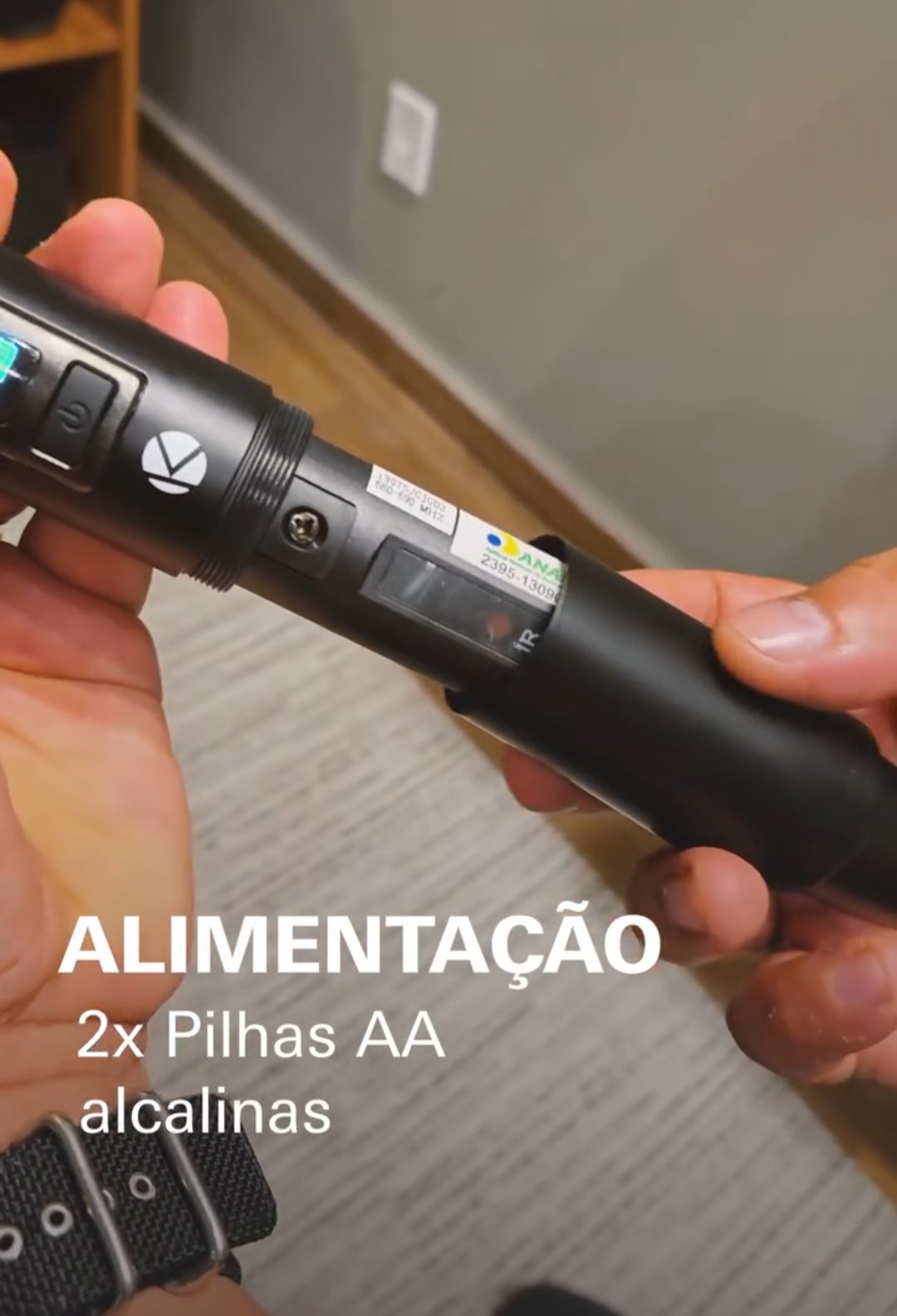 Microfone Sem Fio Digital 24bits Kadosh K621M ( aceita troca de cápsulas ) - Imagem 10