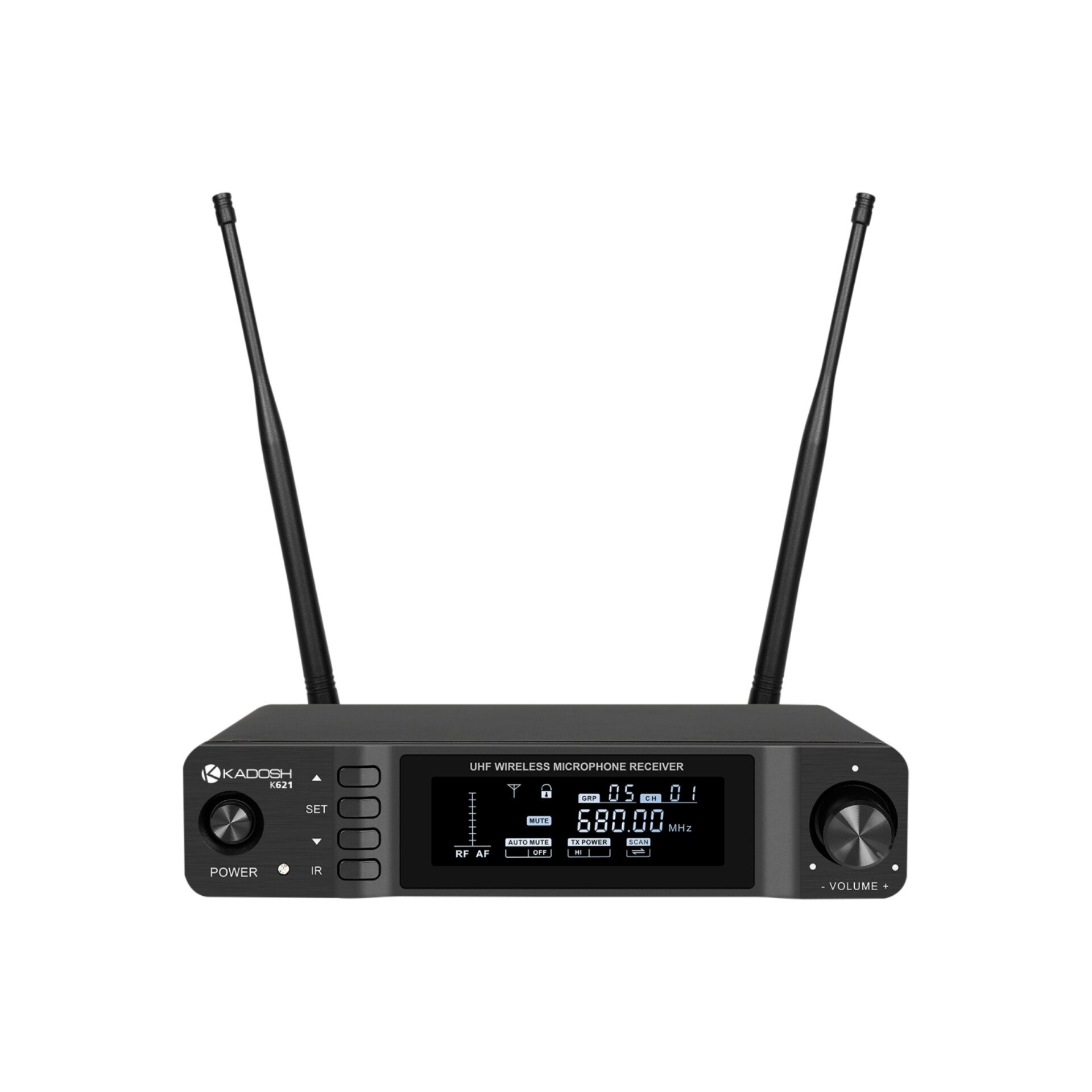 Microfone Sem Fio Digital 24bits Kadosh K621M ( aceita troca de cápsulas ) - Imagem 2