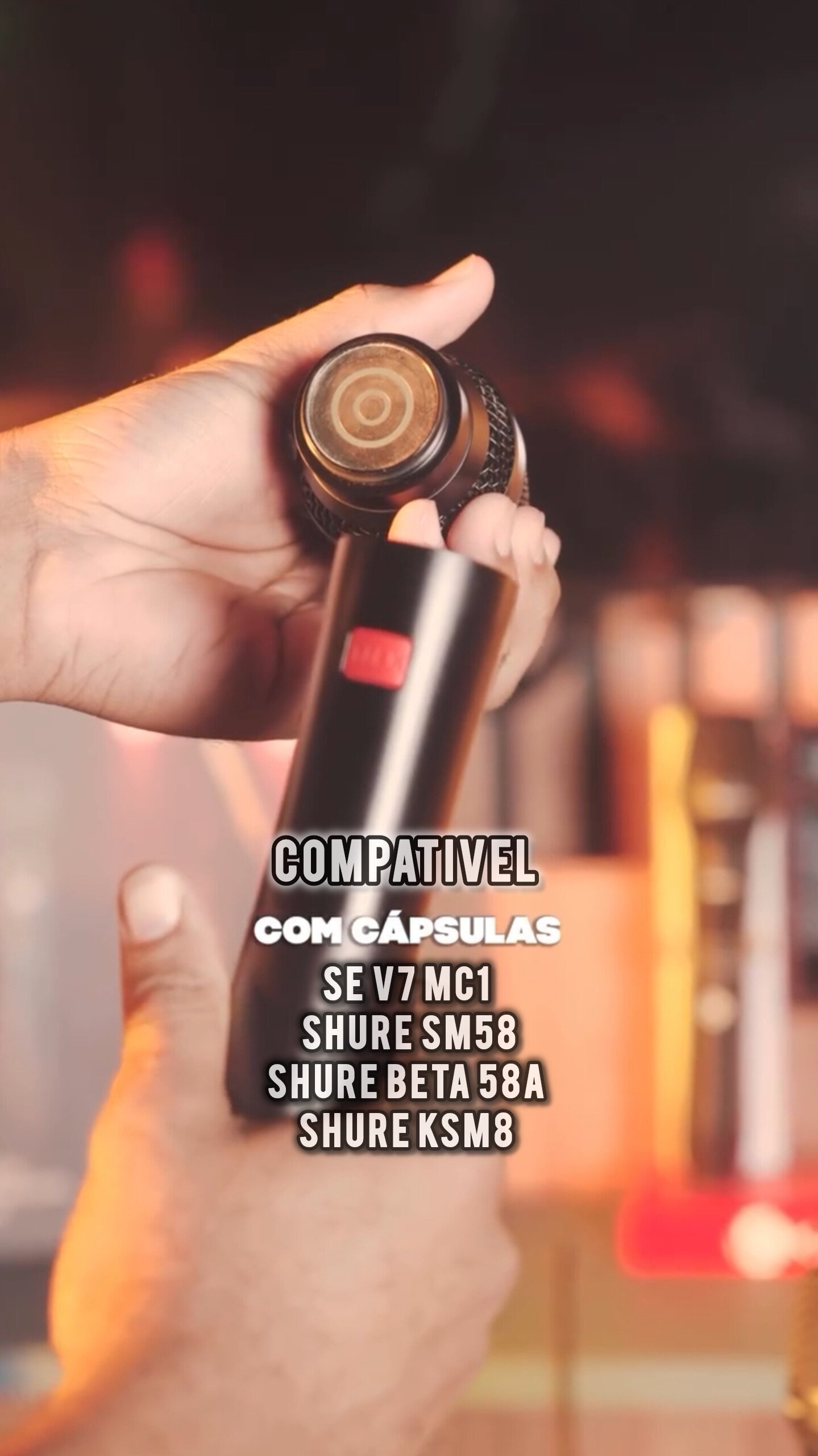 Microfone Sem Fio K621M K-COMM Profissional Digital 24bits (TALKBACK) - Imagem 15