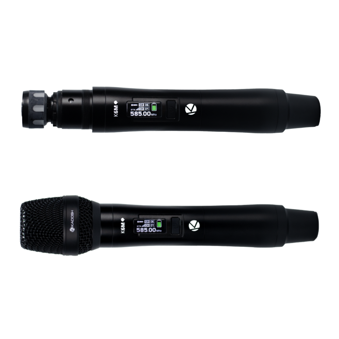 Microfone Duplo Sem Fio Kadosh K622M Profissional Digital 24bits - Imagem 5