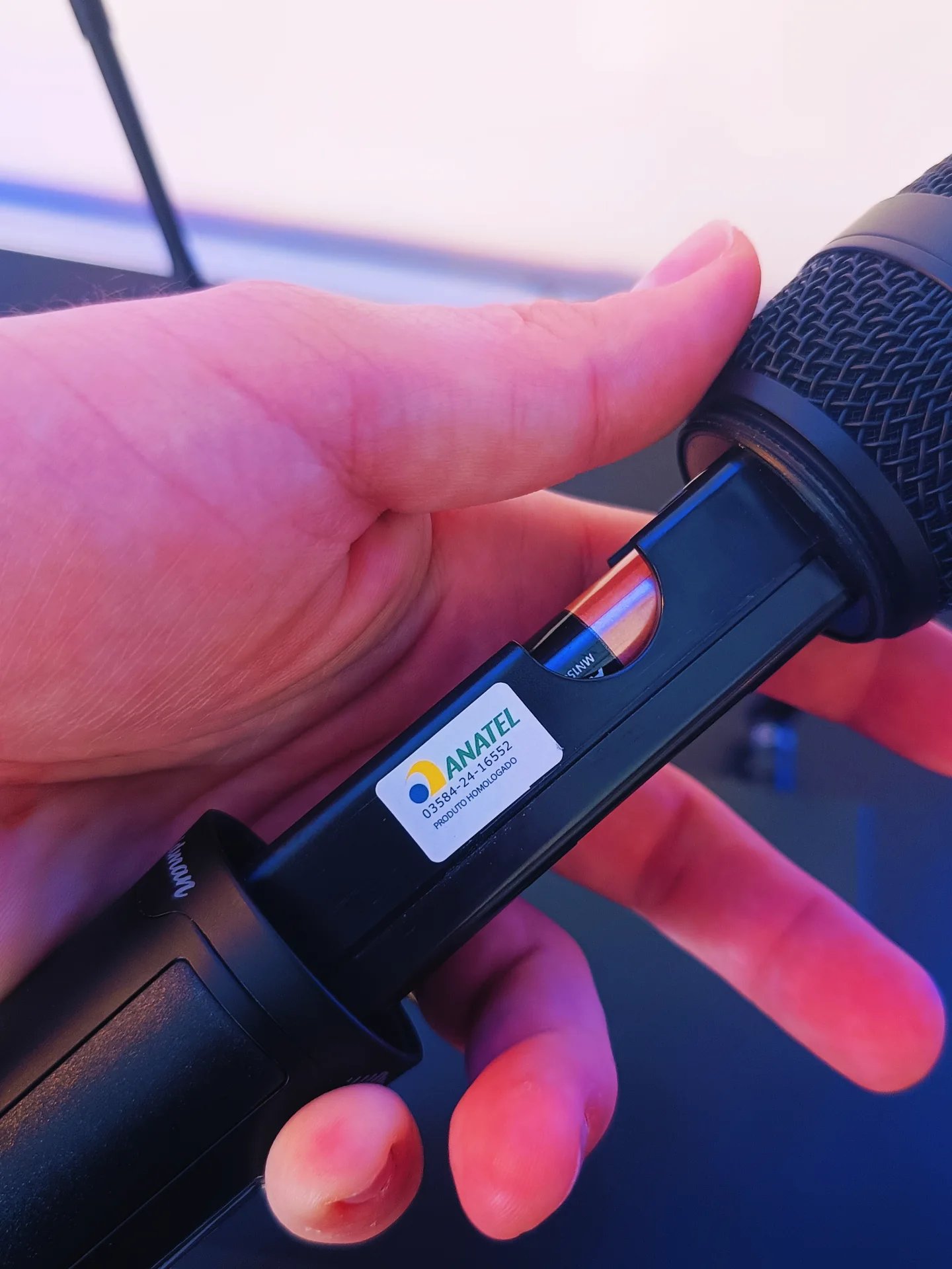 Microfone Bastão Duplo Sem Fio Waldman Fidelity 300 WFD-300 - Imagem 30