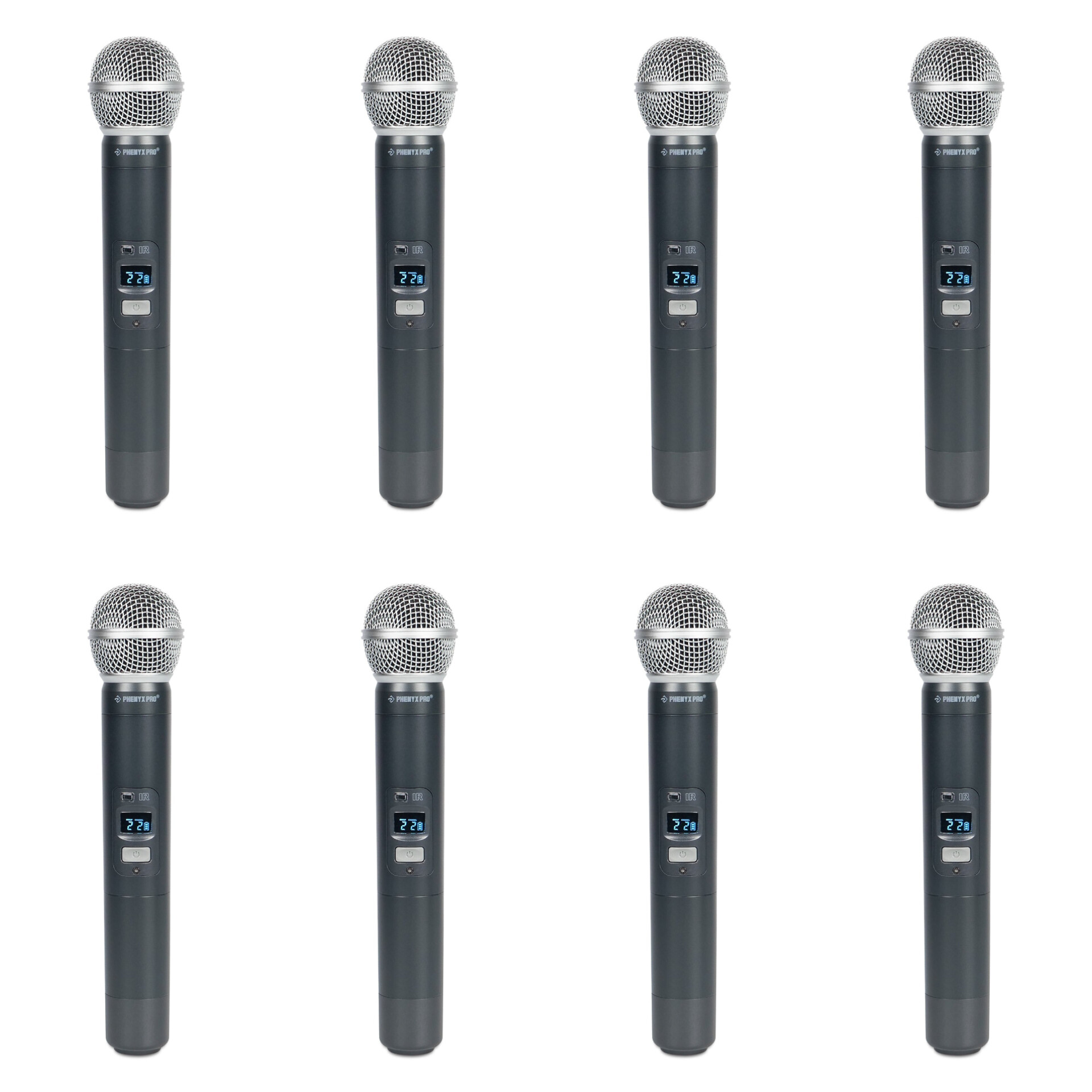 Sistema de Microfone Sem Fio PTU-6000-8H – Phenyx Pro | 8 Canais UHF Profissionais - Imagem 5