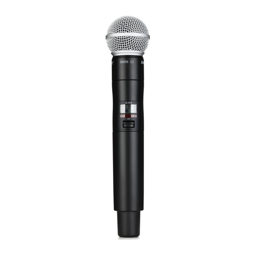 Transmissor Microfone Bastão Sem Fio Digital Shure ULXD2 (G55: 470 a 636 MHz)