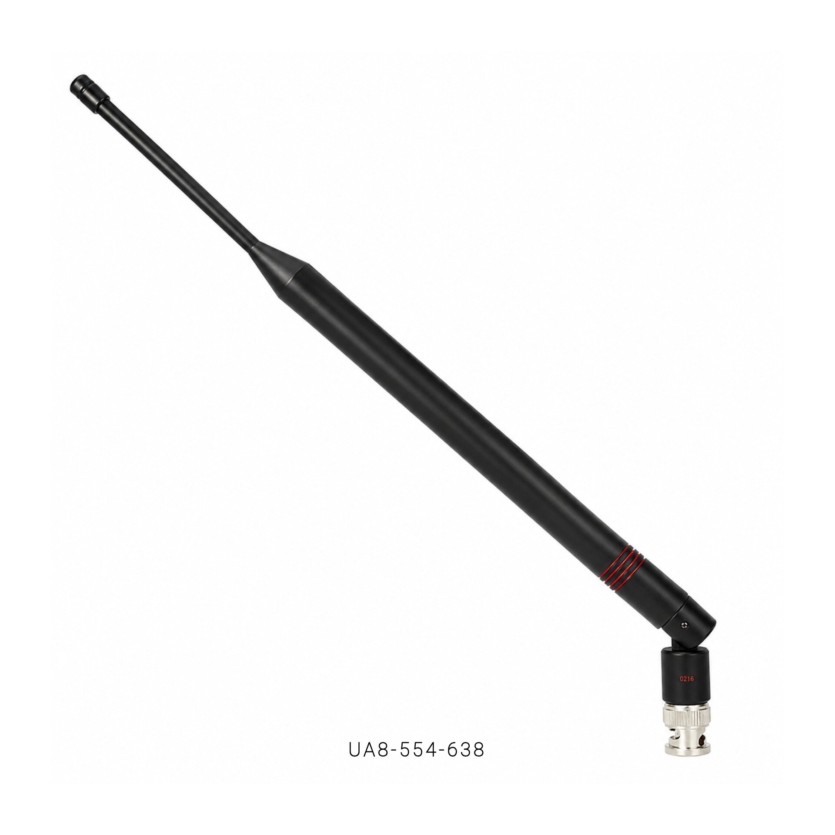 Antena Shure UA8-554-638 Original | Dipolo de Meia Onda | BNC | J50 (572-636 MHz)