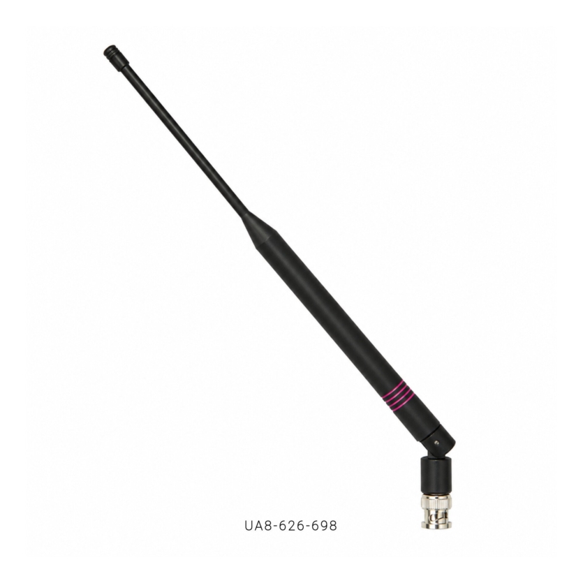 Antena Shure UA8-626-698 Original | Dipolo de Meia Onda | BNC | L50, L55, L3, L6, L8, M15