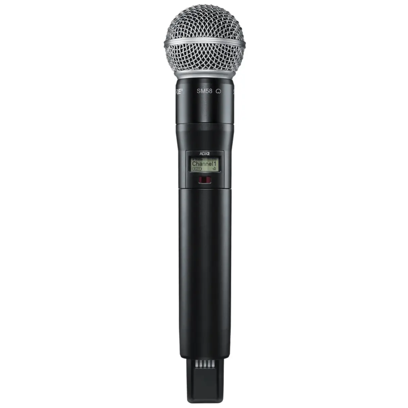 Microfone Sem Fio Shure ADX2BR/SM58-G55 Preto