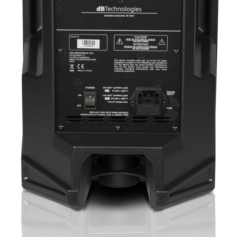 Caixa De Som Ativa 260W 8 Polegadas 220V B-Hype8 Db Technologies - 220v - Imagem 13