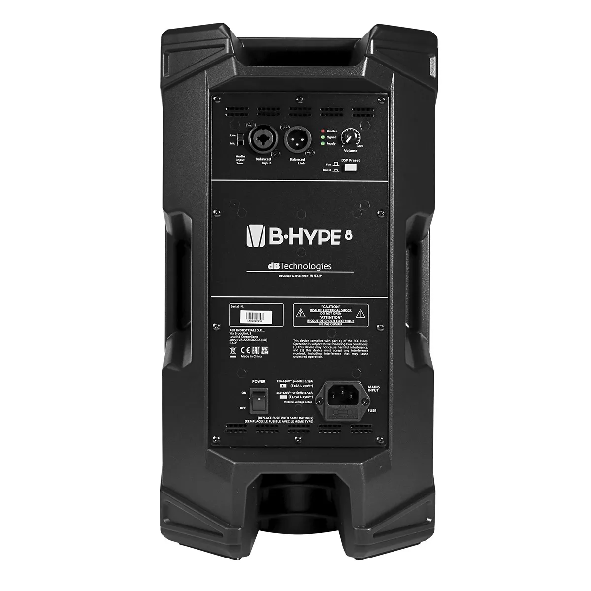 Caixa De Som Ativa 260W 8 Polegadas 220V B-Hype8 Db Technologies - 220v - Imagem 18
