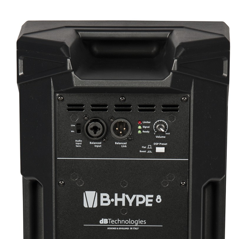 Caixa De Som Ativa 260W 8 Polegadas 220V B-Hype8 Db Technologies - 220v - Imagem 12